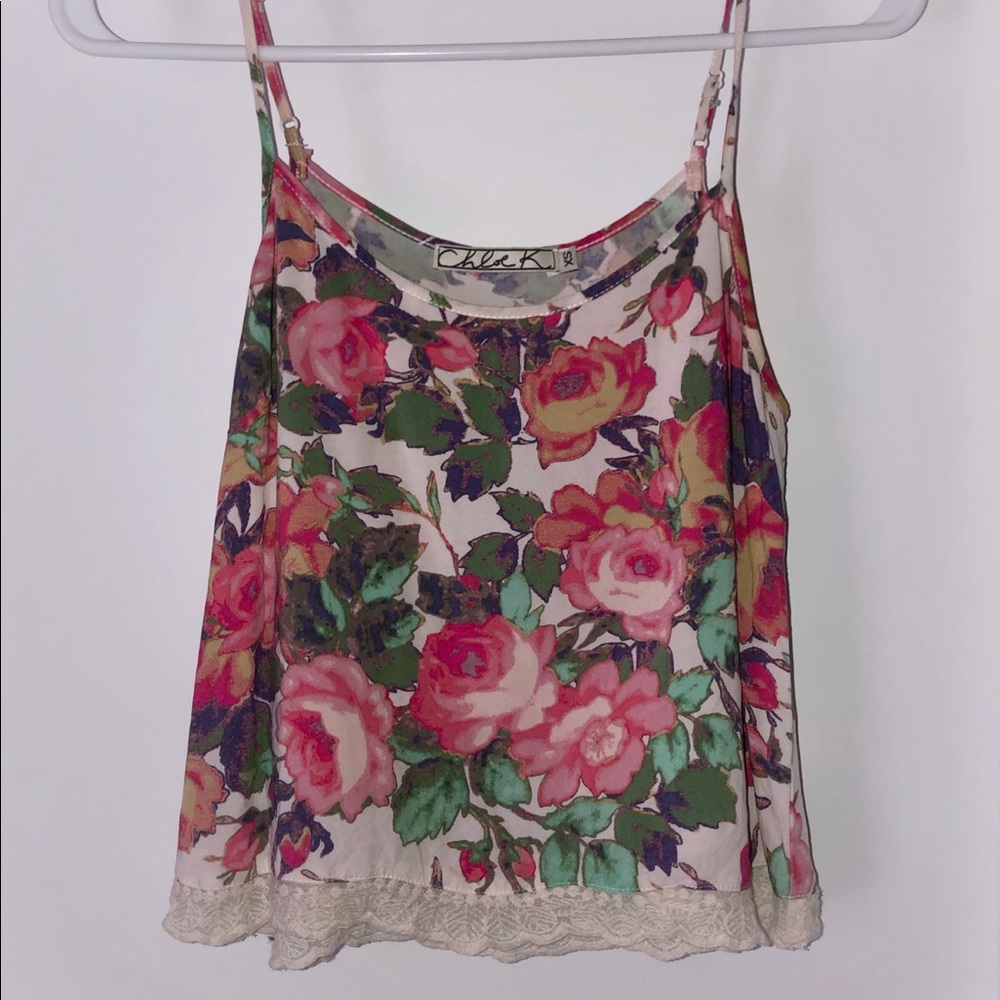 Floral Crop Top
